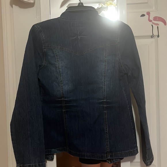 Embroidered and Bedazzled Jacket by MK Jeans - Picture 2 of 5